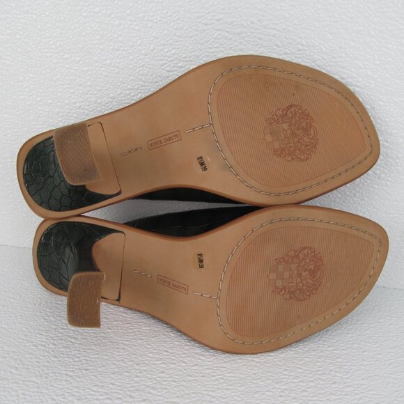 Vince Camuto Mershid Deep Green Peep Toe size 8.5 - Picture 9 of 9